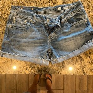 Miss Me jean shorts.  only wore couple of times